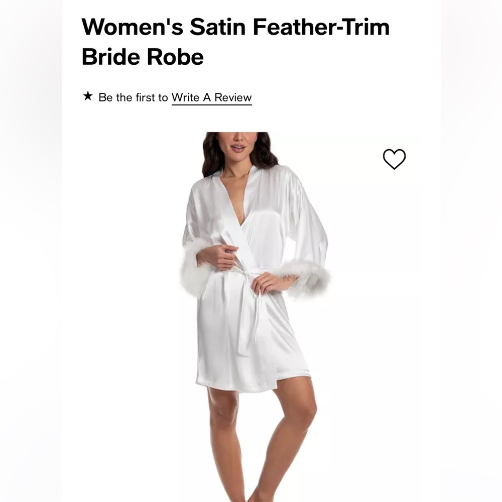 White Bride Robe